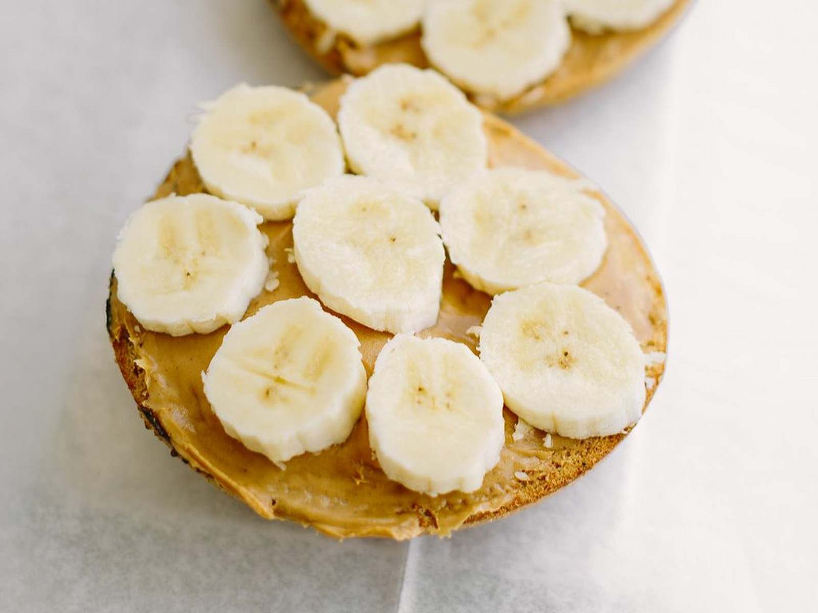 Bagel PB with Banana